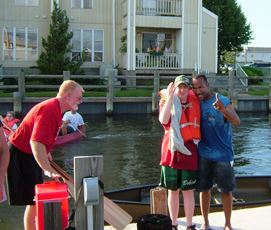 Our disembarked racers